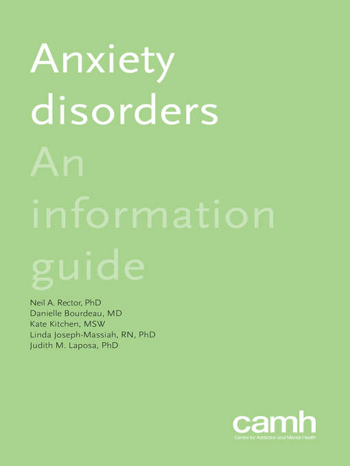 Title details for Anxiety Disorders by Neil A. Rector - Available